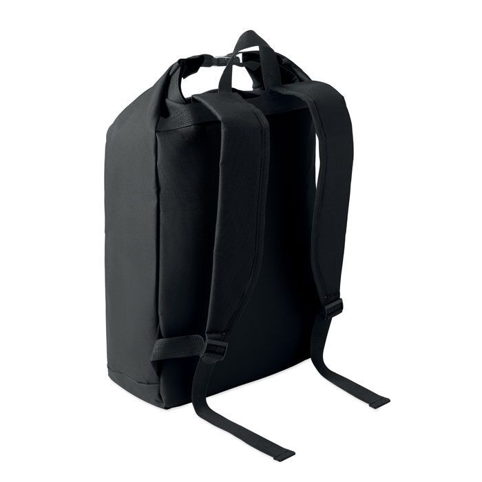 15'' Rolltop-Laptop-Rucksack UNITON - schwarz-749