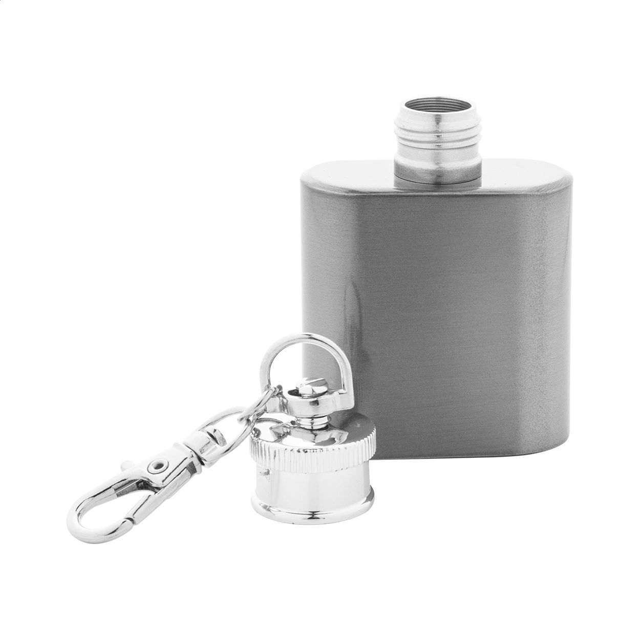 Bering RSS Flachmann-Schlüsselanhänger - silber-40