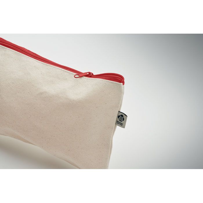 Kosmetiktasche Organic Cotton PESACARA - rot-801