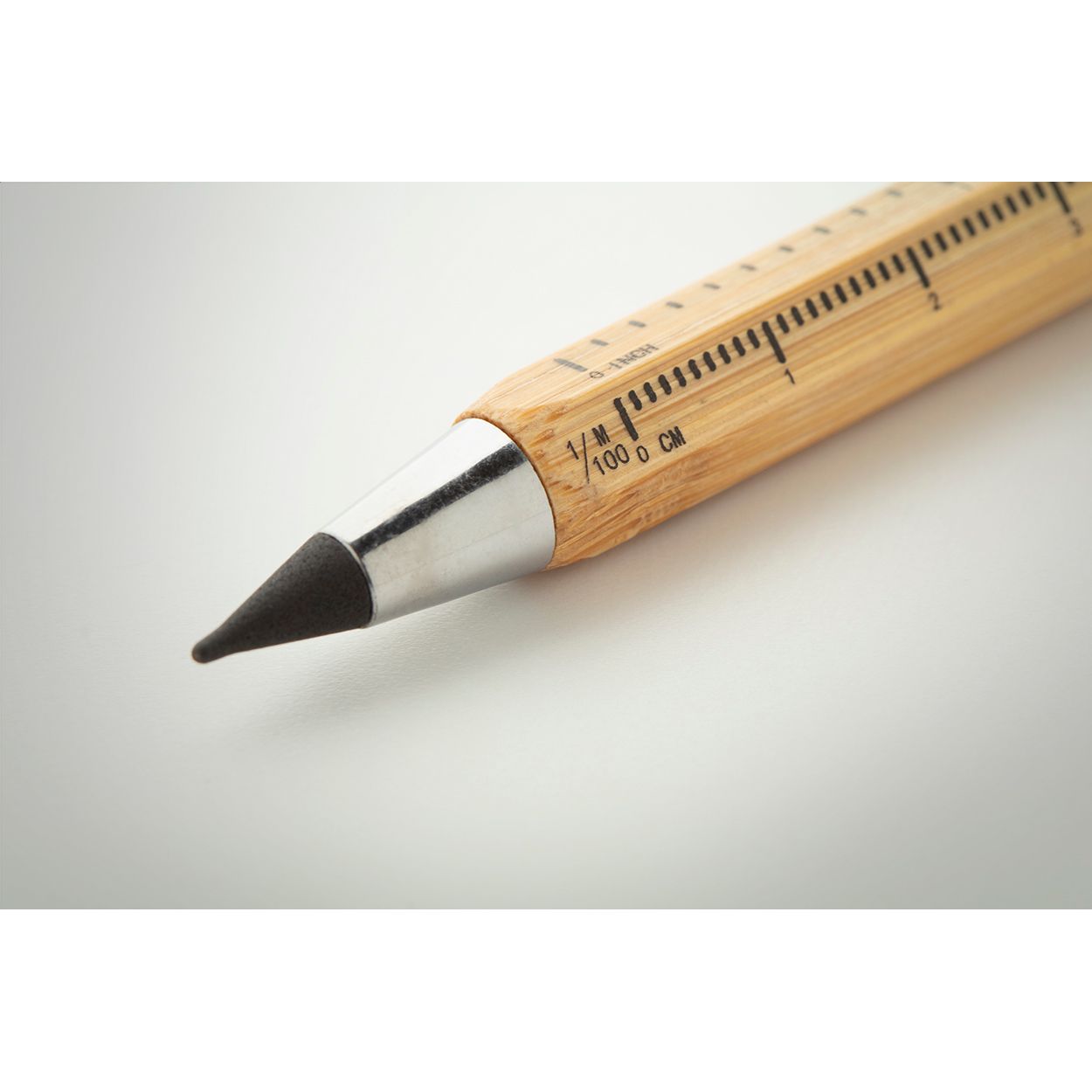 Boloid Tintenloser Stift mit Lineal - natur-541