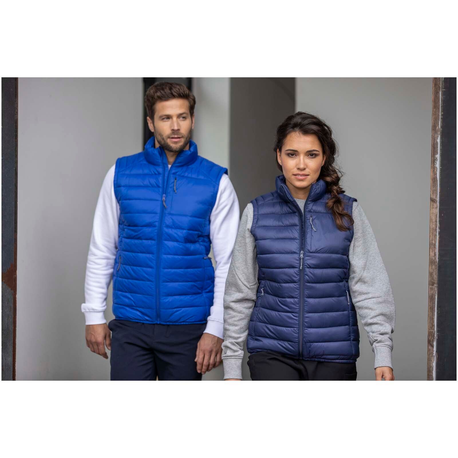 Pallas recycelter wattierter Bodywarmer für Herren - navy - S-14