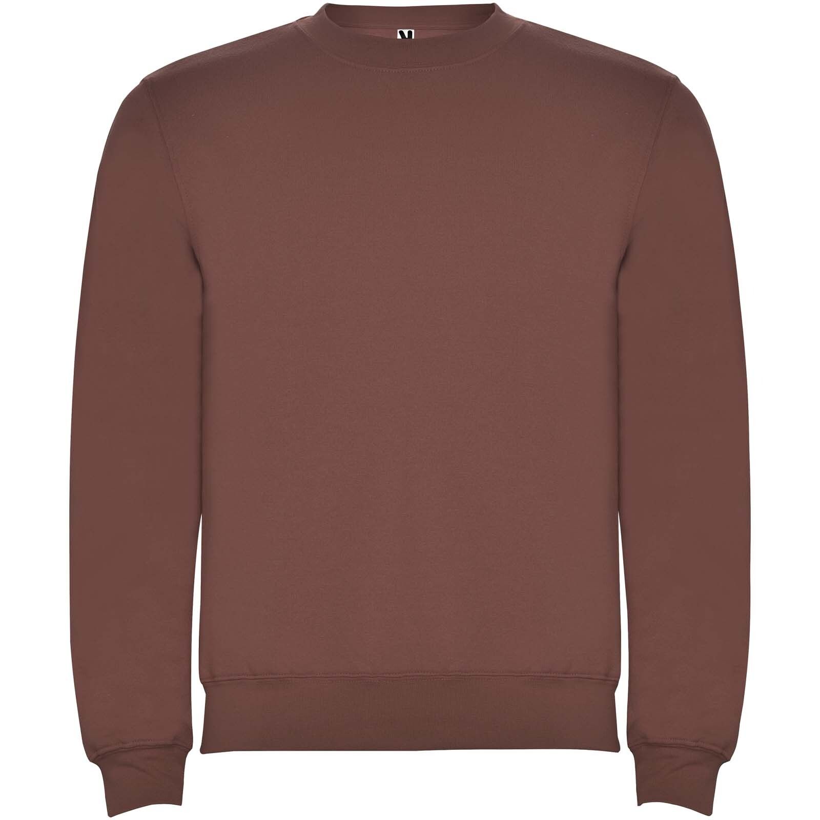 Clasica Sweatshirt mit Rundhalsausschnitt  - blassrot - 3XL-211