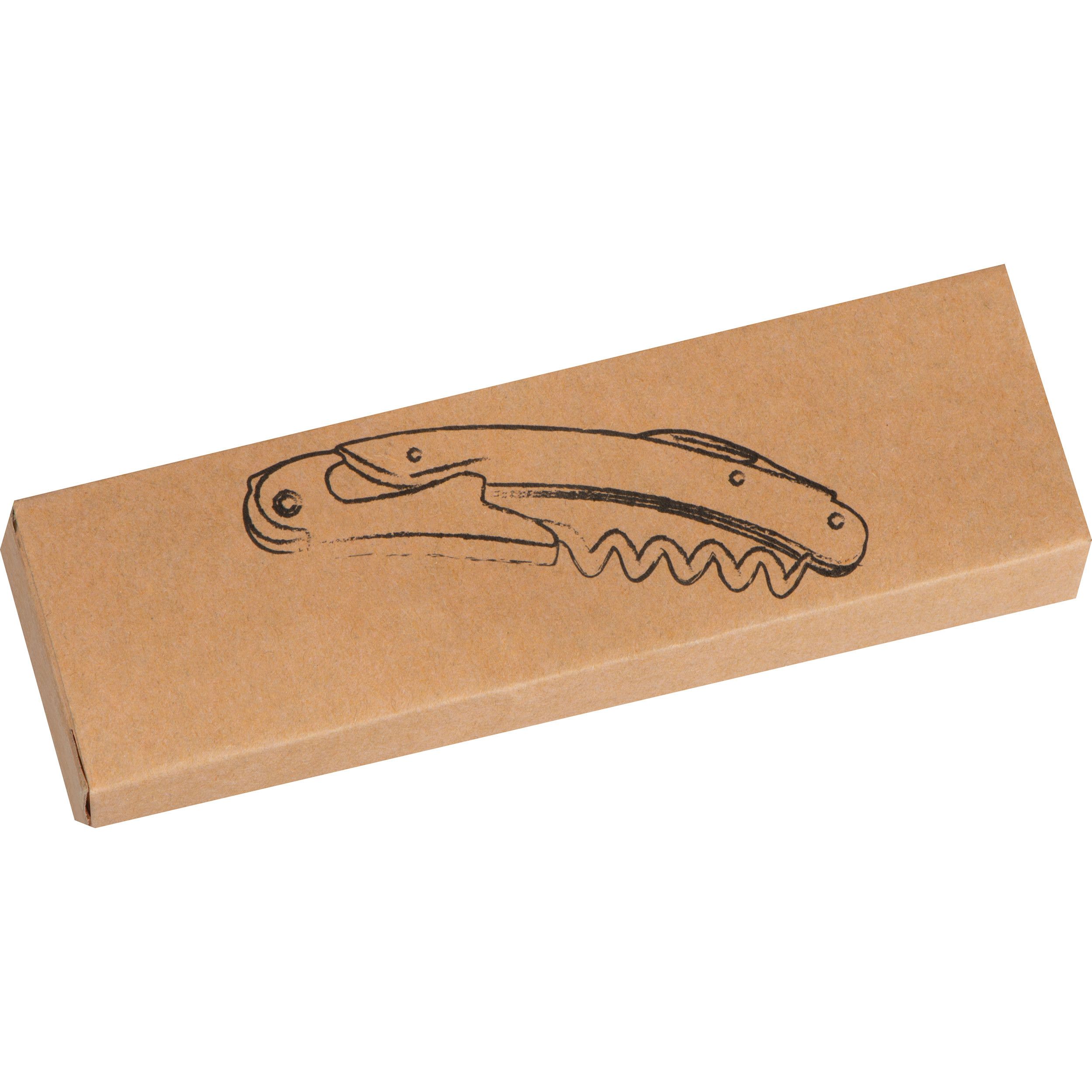 Kellnermesser Bambus - beige-460