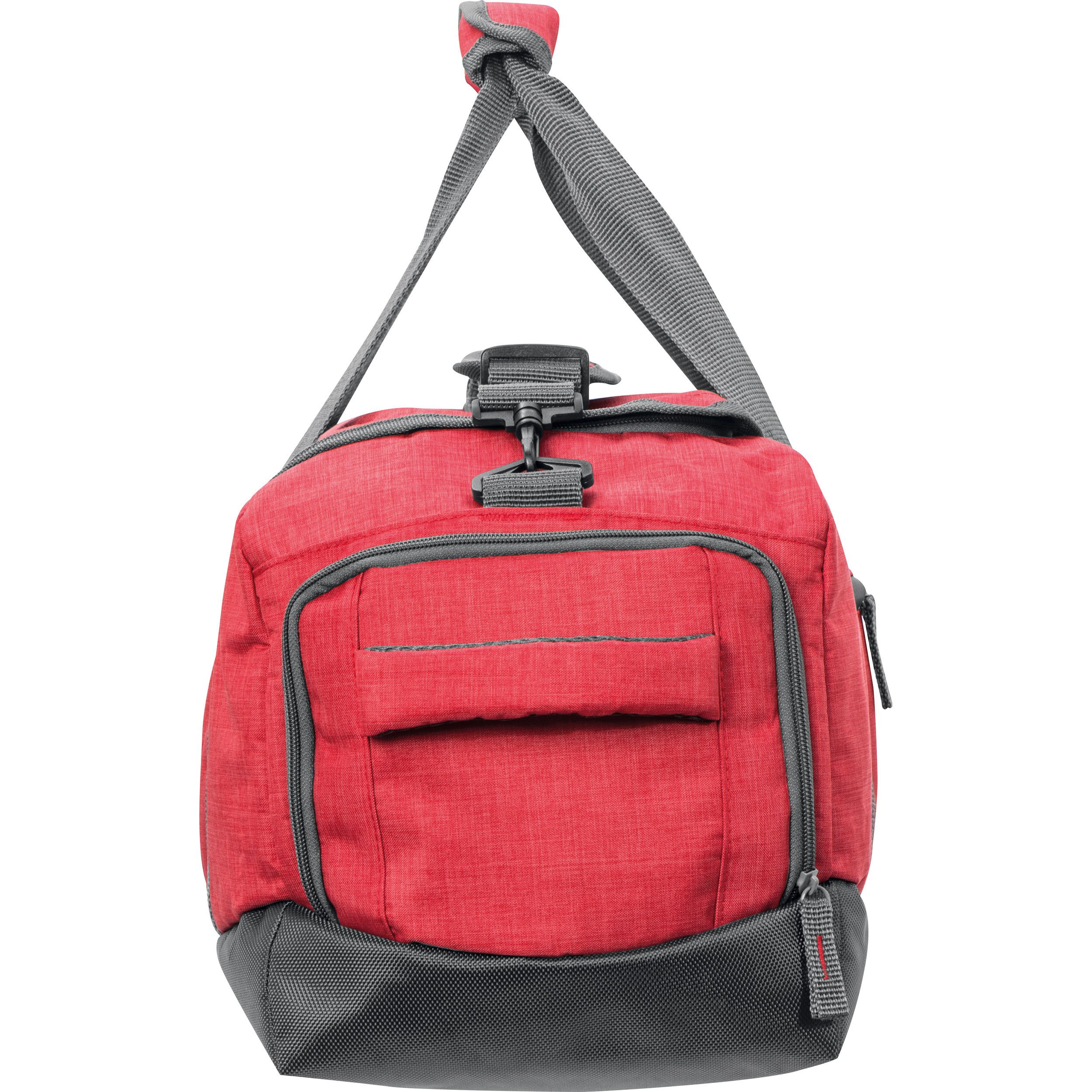 Hochwertige Sporttasche aus Polyester - rot-377