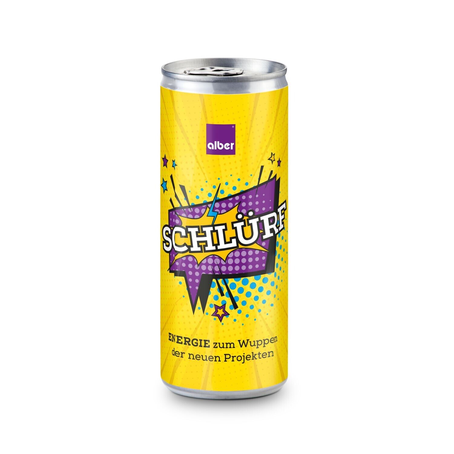 Promo Energy - Energy drink , 250 ml - Papier-Etikett-396
