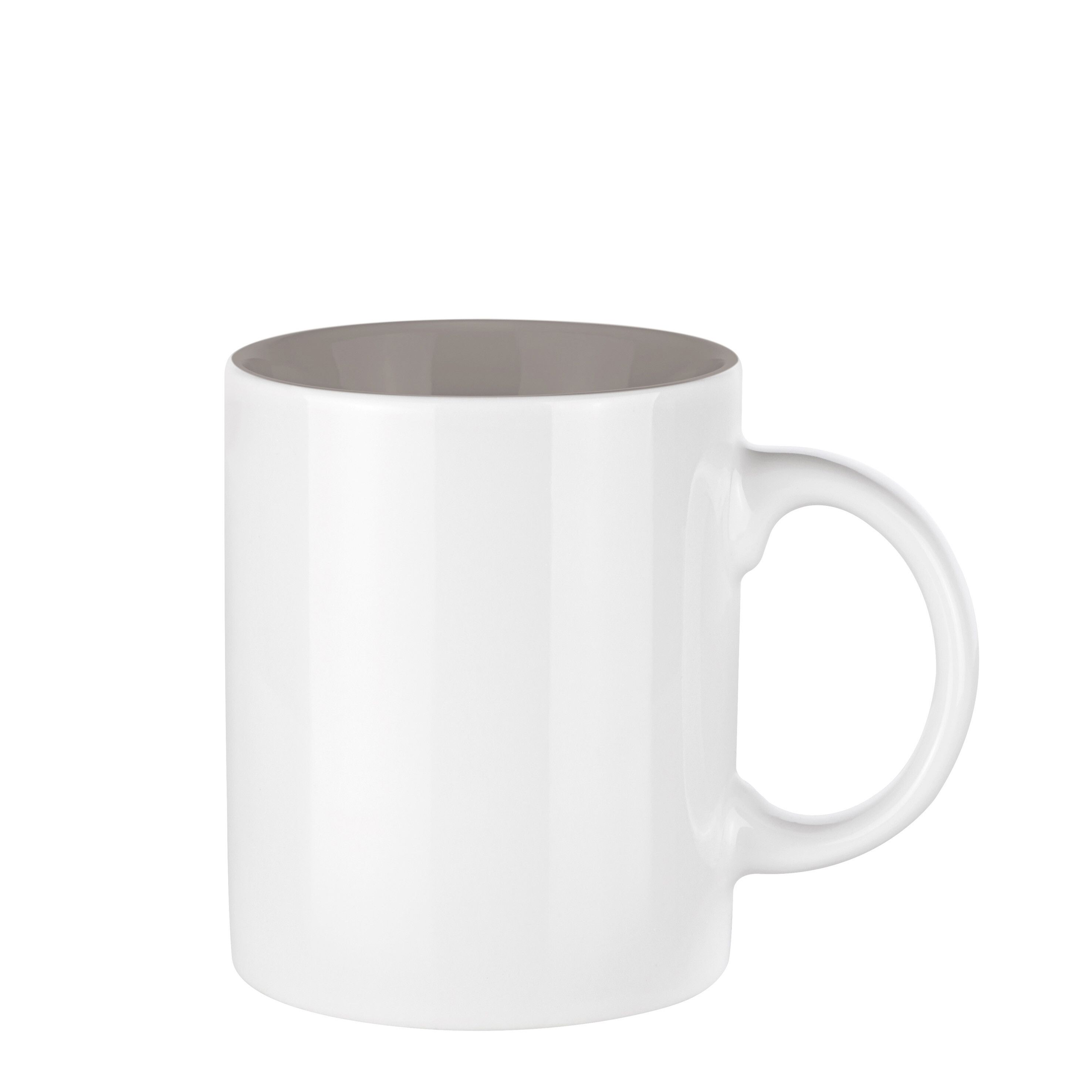 Carina Inside Steinzeugtasse 300 ml - warmes grau-477