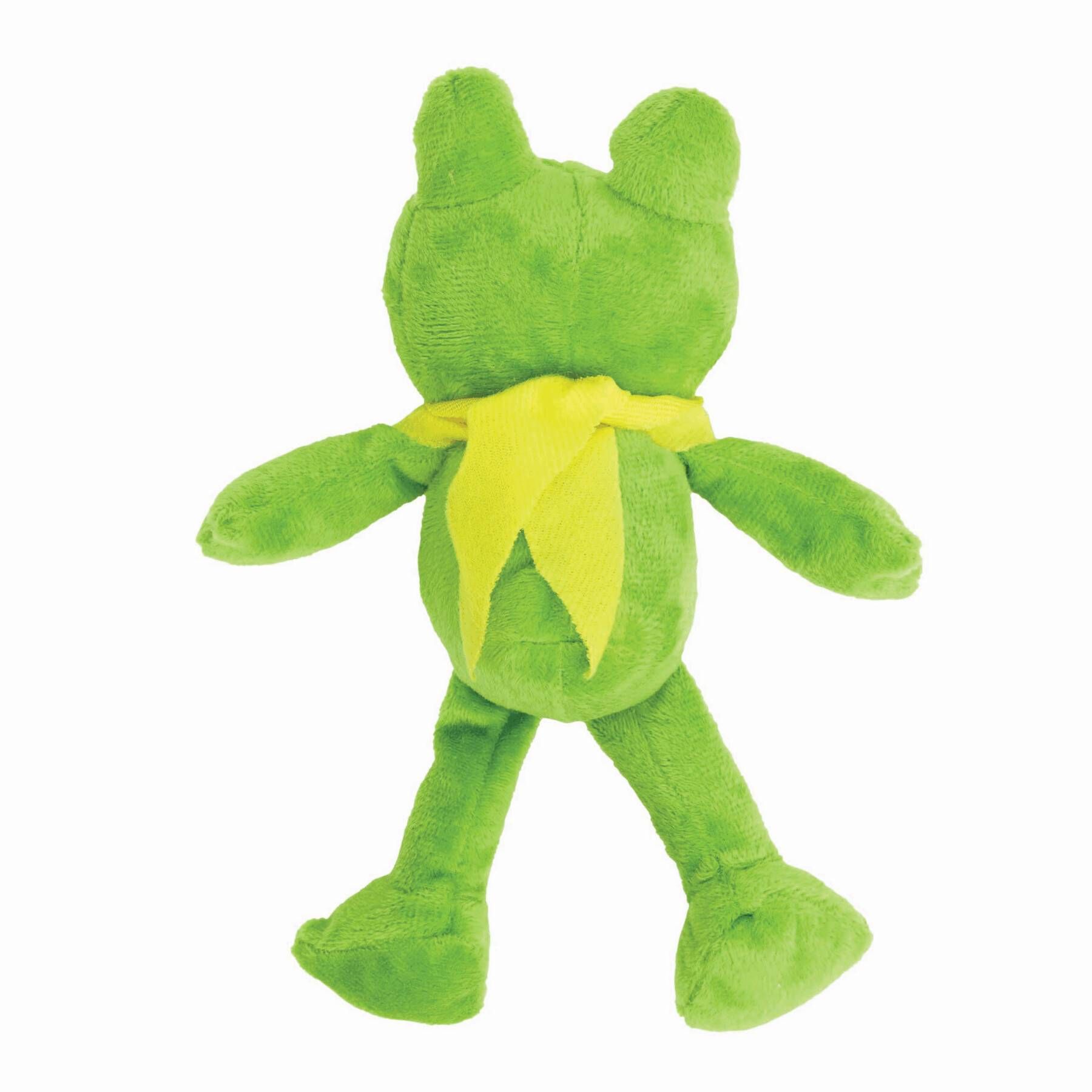 Plüsch-Frosch BERND - gelb - grün-794