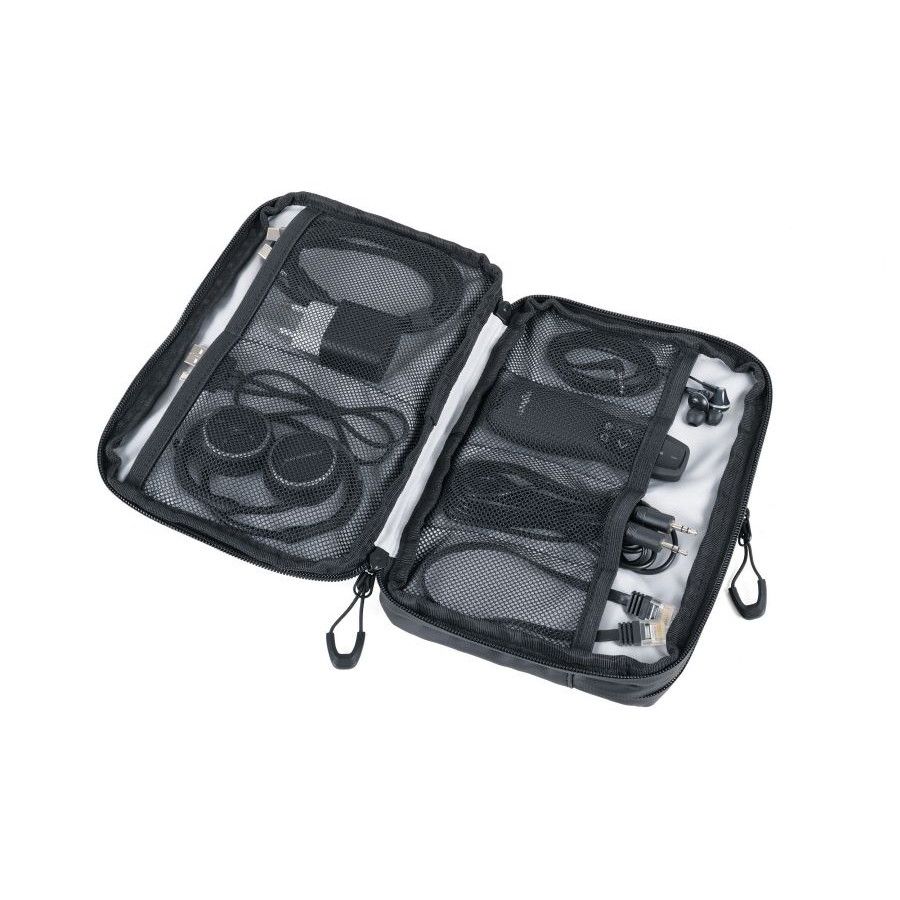Troika Kabeltasche Troika BLACK TECH POUCH 2 - schwarz-160