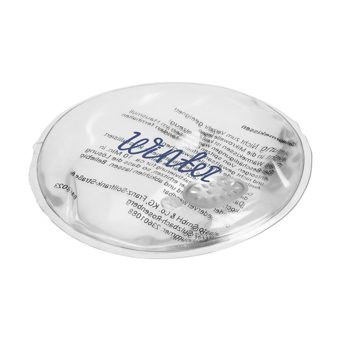Gel-Wärmekissen Rund - transparent-164