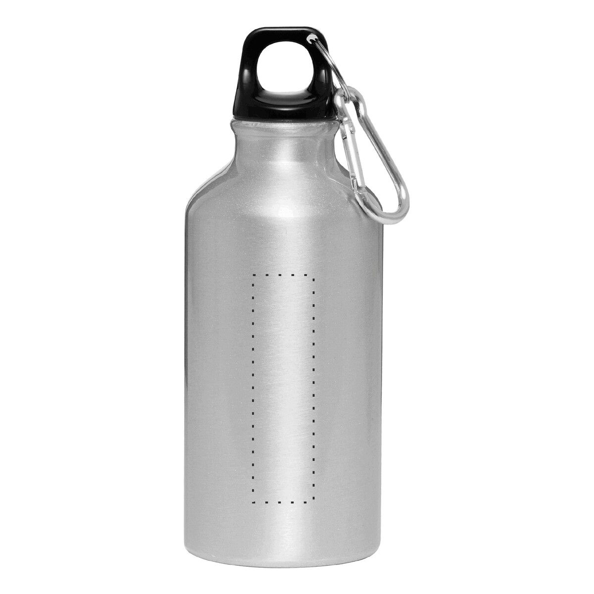 Veredelungsposition mittig auf der Flasche
