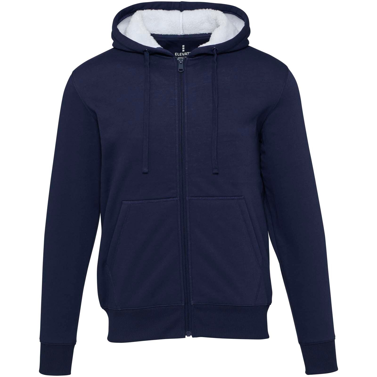 Natron Sherpa-Kapuzenjacke mit Reißverschluss - navy - XL-170