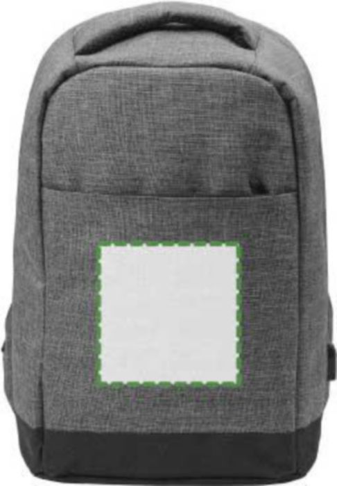 Veredelungsposition Tasche auf der Vorderseite