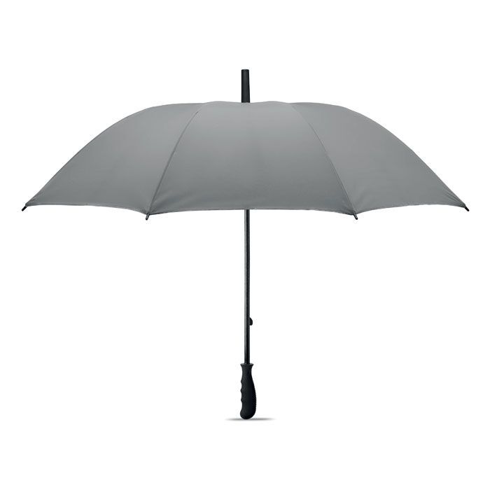 Reflektierender Regenschirm VISIBRELLA - mattsilber-655