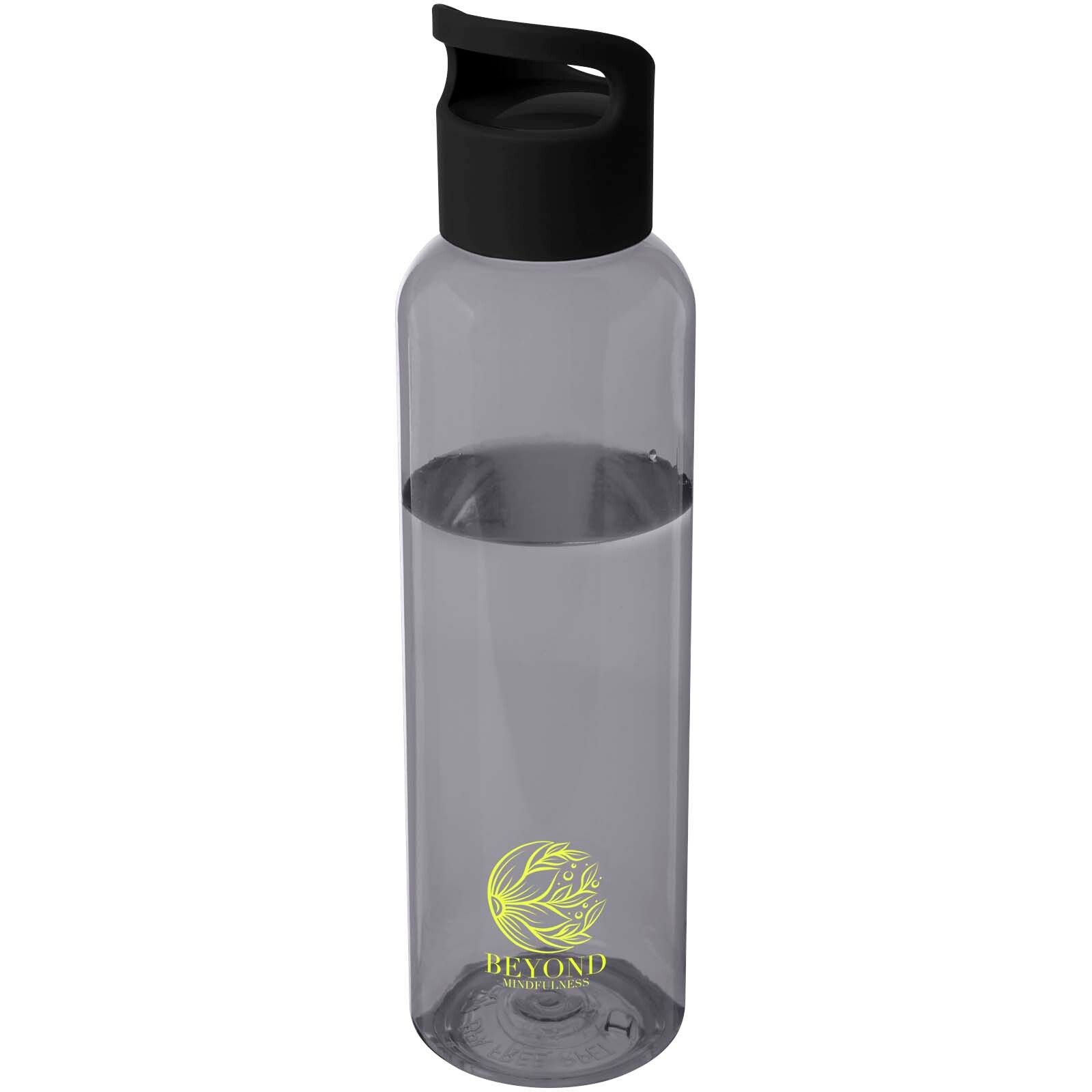 Sky  650 ml Sportflasche aus recyceltem Kunststoff - schwarz-58