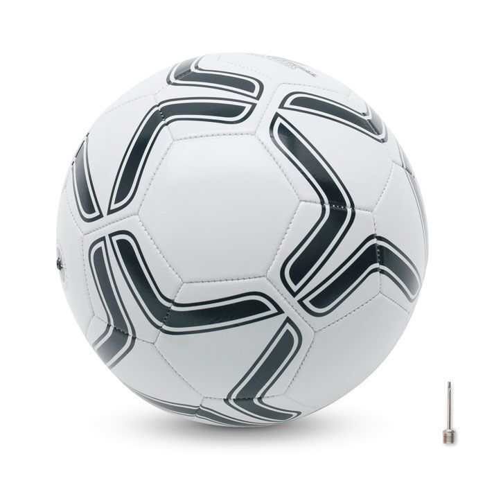 Fußball aus PVC 21.5cm SOCCERINI - weiß - schwarz-900