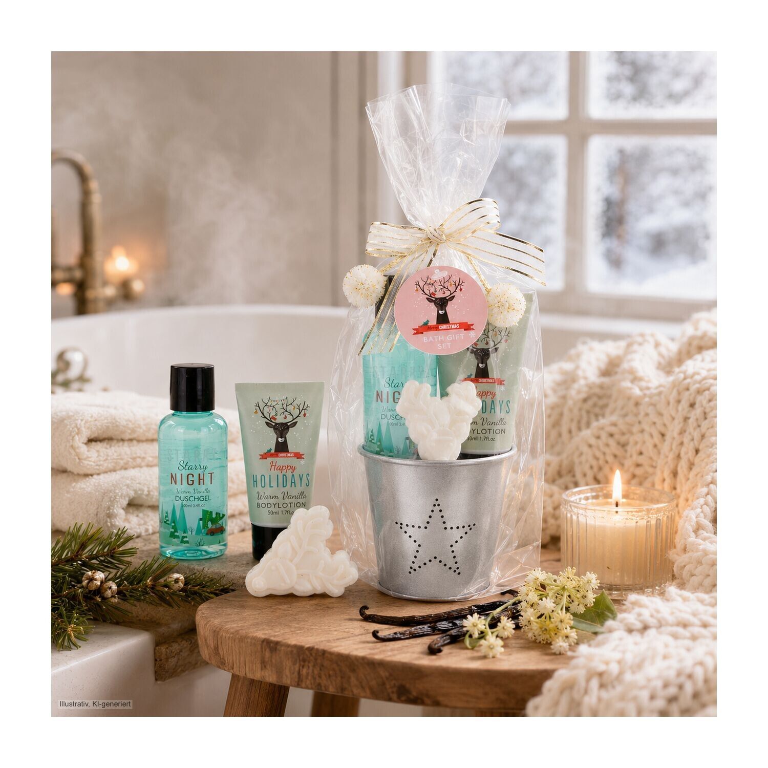 Wellness-Geschenkset: Happy Holidays-275