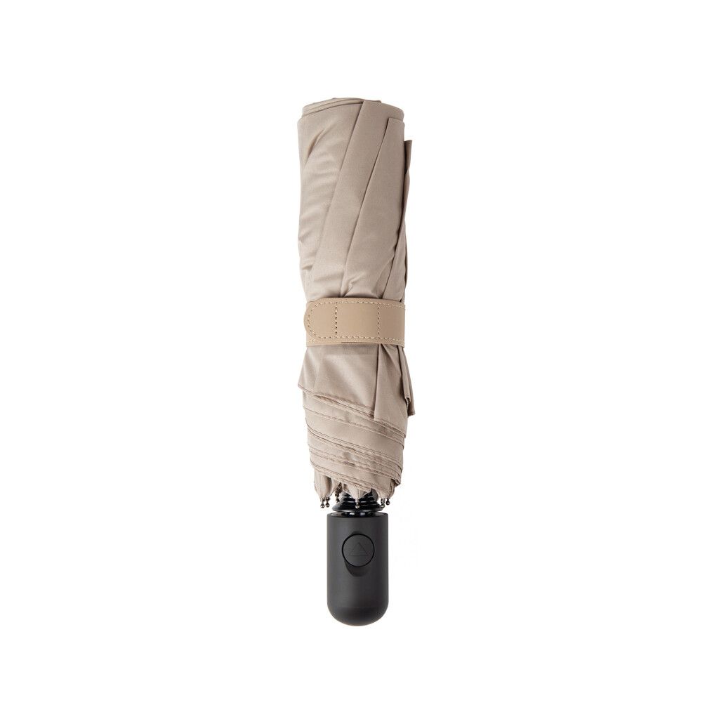 VINGA Baltimore AWARE™ RPET 21“ Regenschirm - greige-223