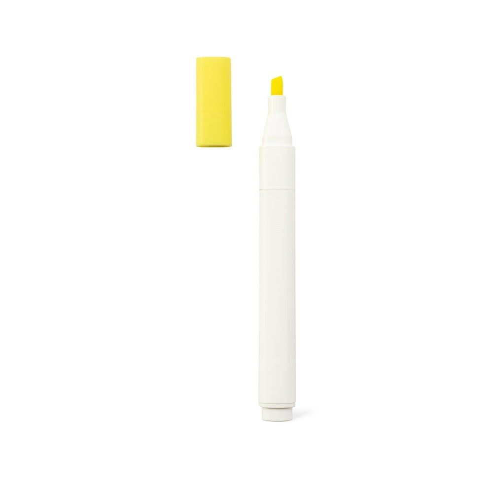 HARRISON Textmarker aus PP mit matter Oberfläche - gelb-395