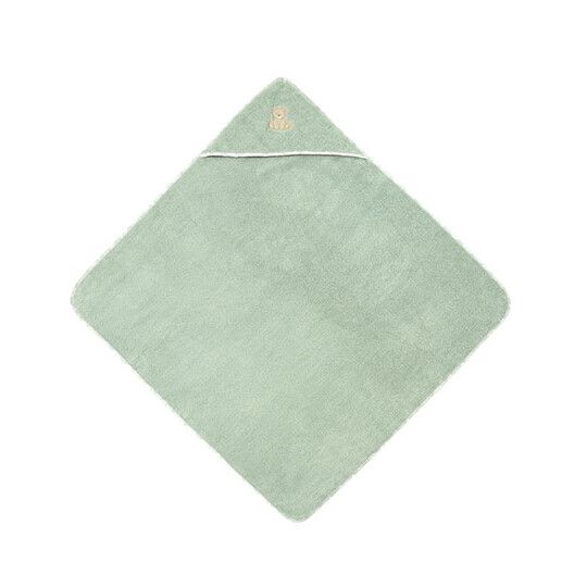 Teddy XXL-Kapuzentuch - soft green-844