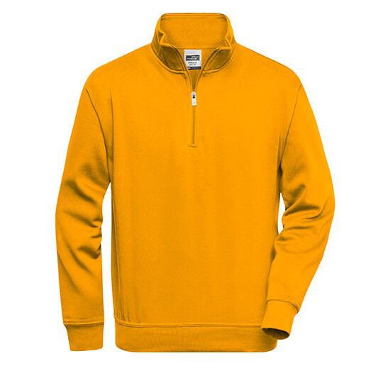 Workwear Half Zip Sweat - gold yellow-936