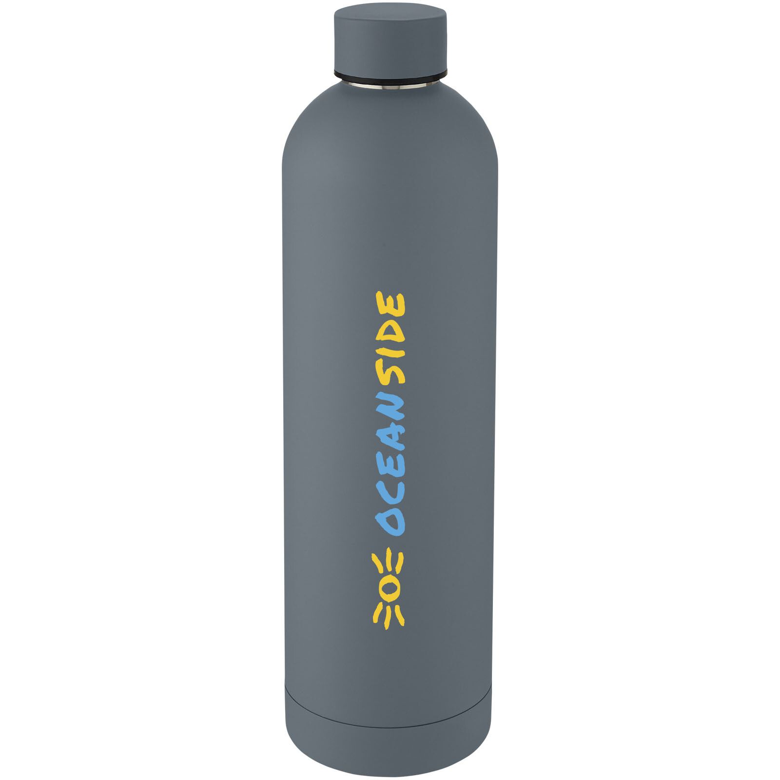 Spring 1 l Kupfer-Vakuum Isolierflasche - dunkelgrau-139