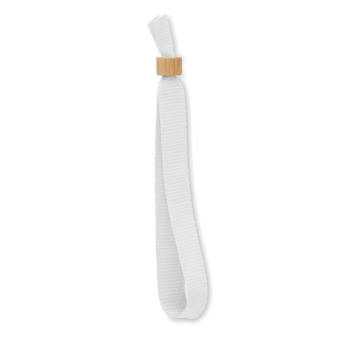 Armband RPET-Polyester FIESTA - weiß-799