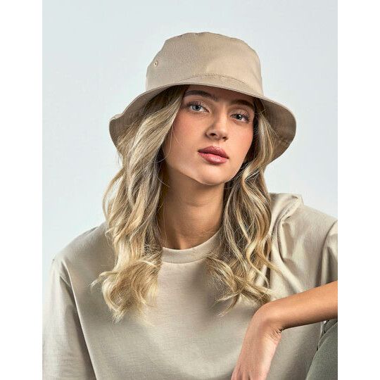 Geo Bucket Hat - olive-884