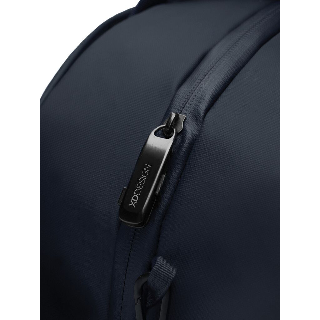 Urban wasserabweisende Wochenendtasche - navy blau-202