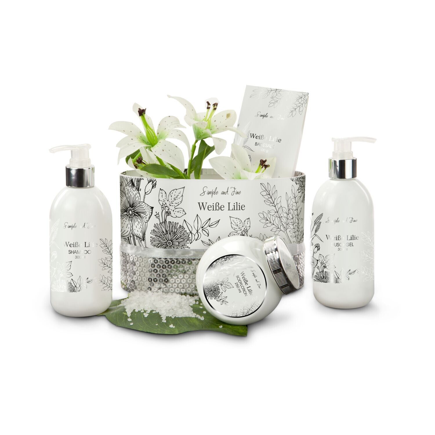 Wellness-Geschenkset: Weiße Lilie-235