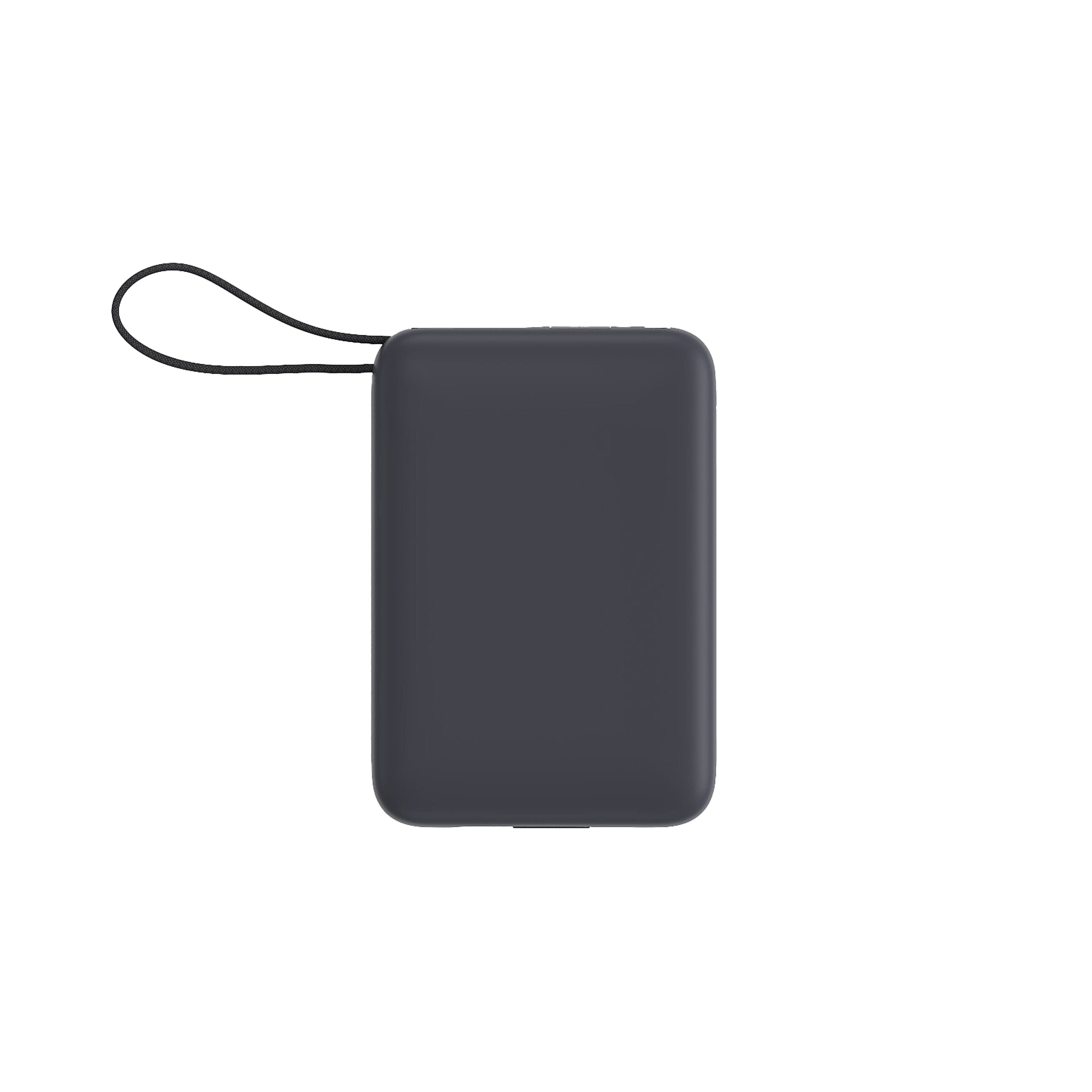 Nova Powerbank 22,5 W Power Delivery mit integrierten Kabeln 20000 mAh - dunkelgrau-722