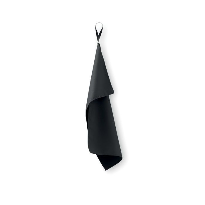 Mikrofaser-Handtuch ATOLL 30 - schwarz-333