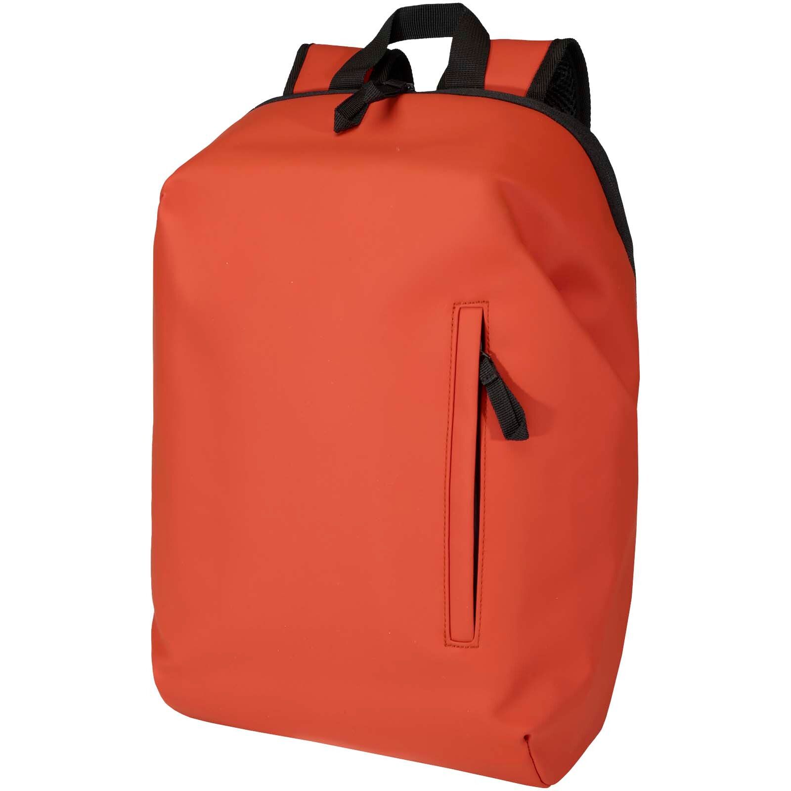 Resi Plus 15" GRS recycelter diebstahlsicherer Rucksack 18L - ziegelstein-515