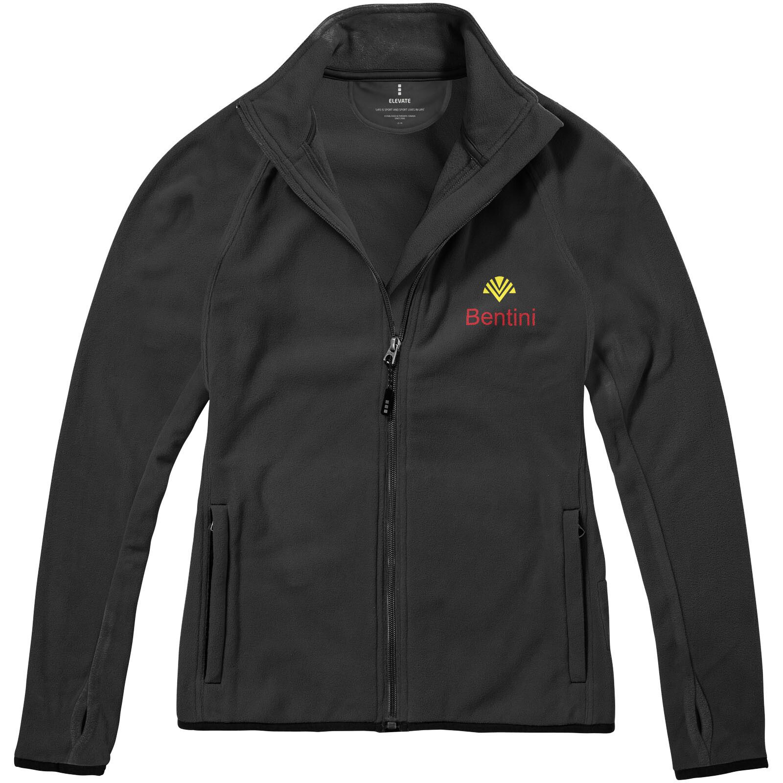 Brossard Fleecejacke für Damen - anthrazit - L-58