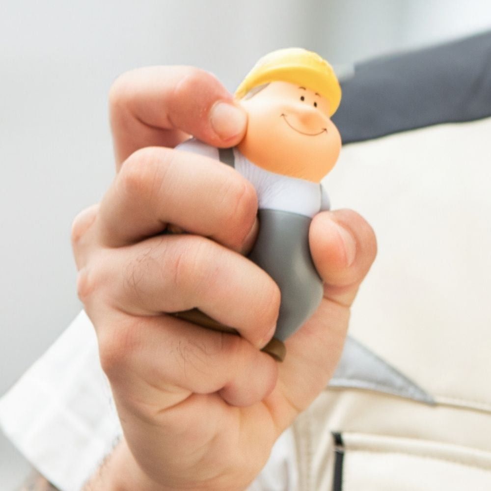 SQUEEZIES® Bauarbeiter Bert® - bunt-480