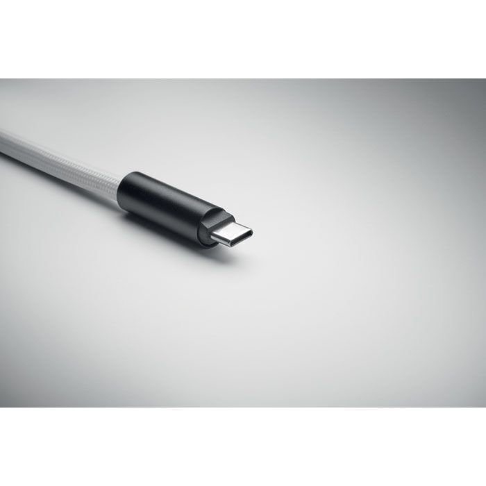 60W Lanyard-Ladekabel COCHARGE - weiß-125
