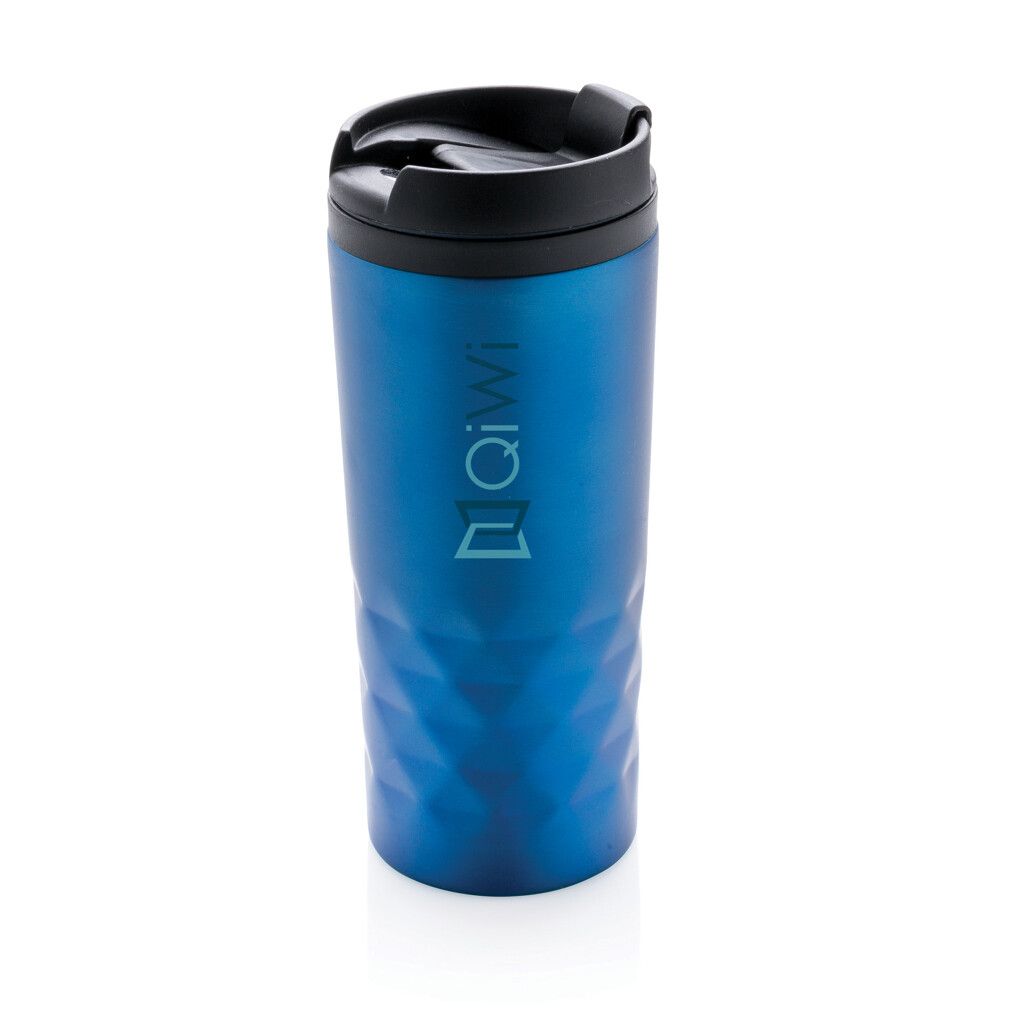 Geometrischer Becher - blau-286