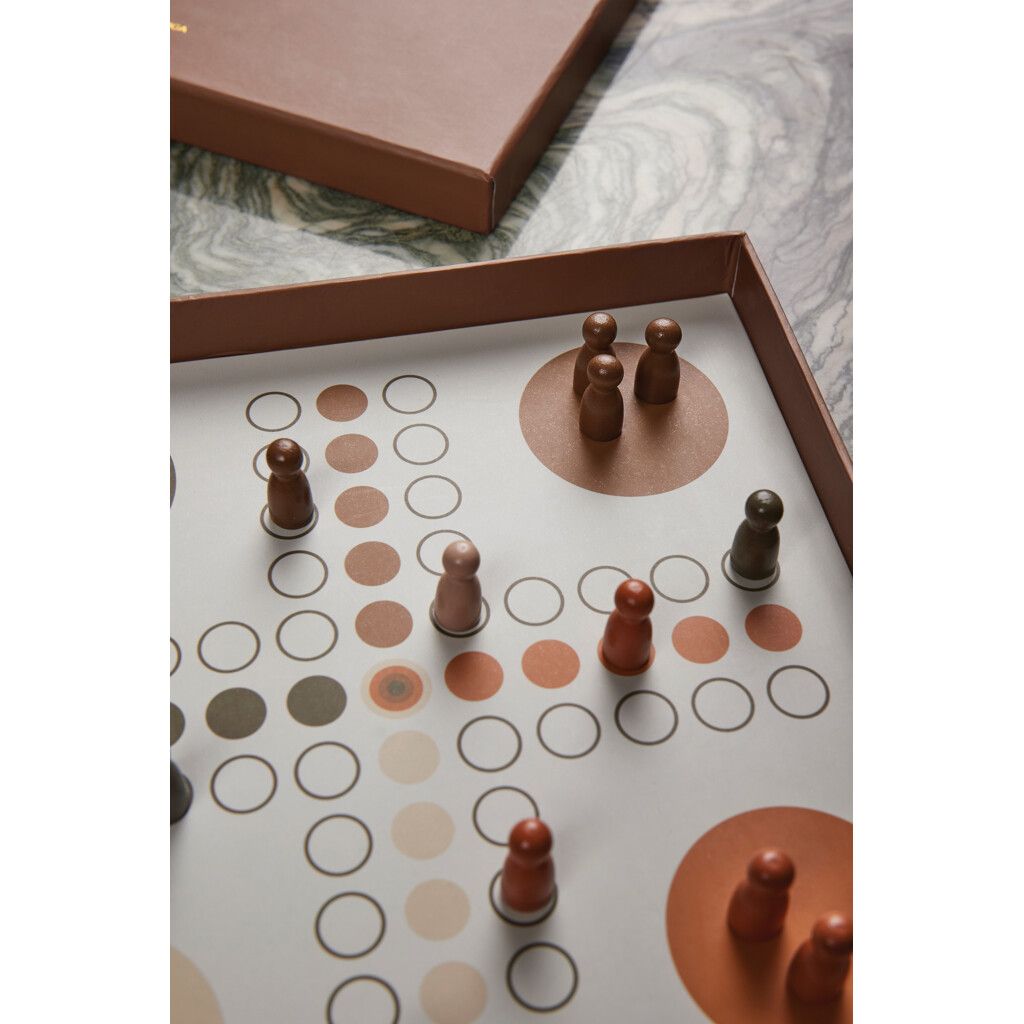 VINGA Coffee-Table Spielesammlung - braun-113
