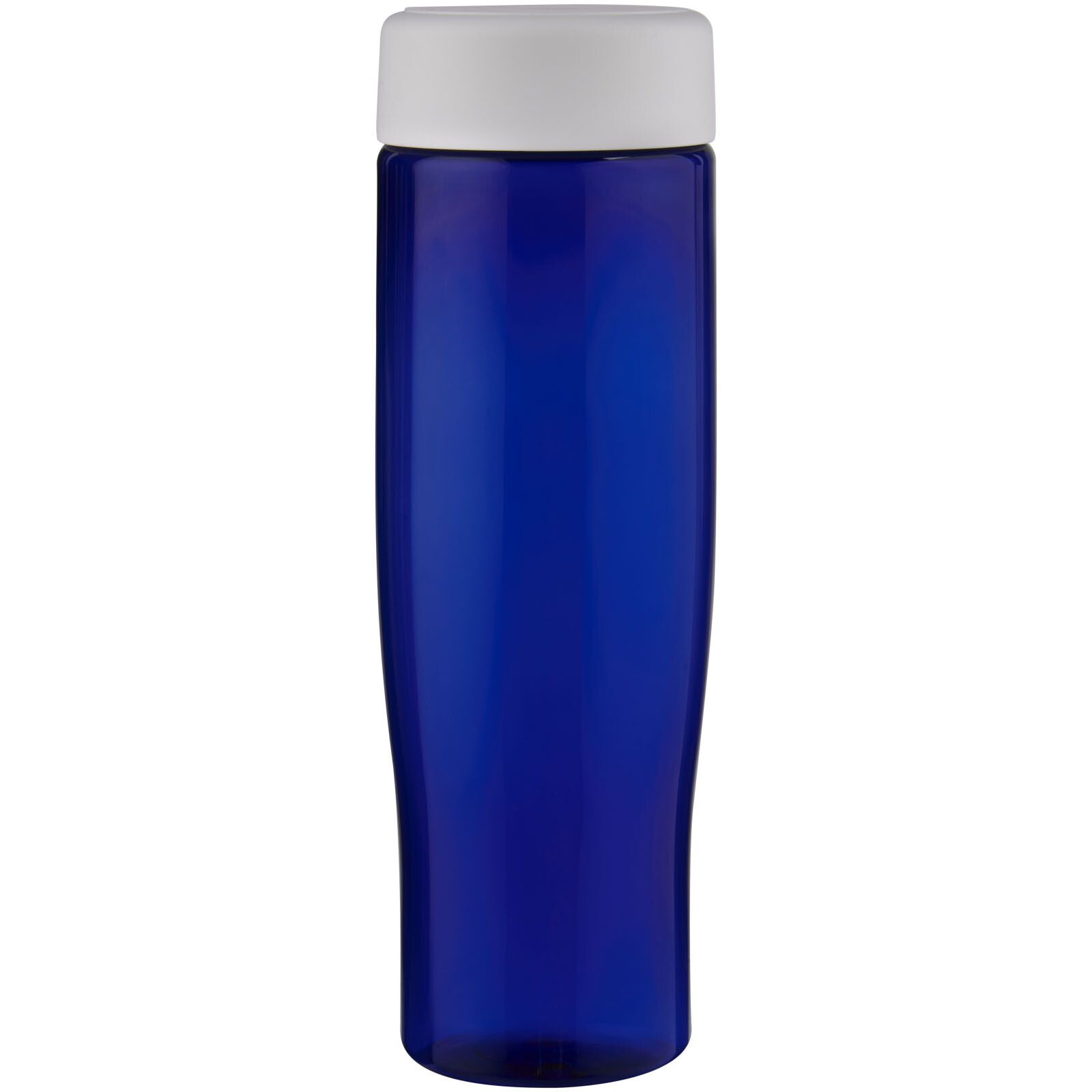 H2O Active Eco Tempo 700 ml Wasserflasche mit Drehdeckel - weiss -  blau-251
