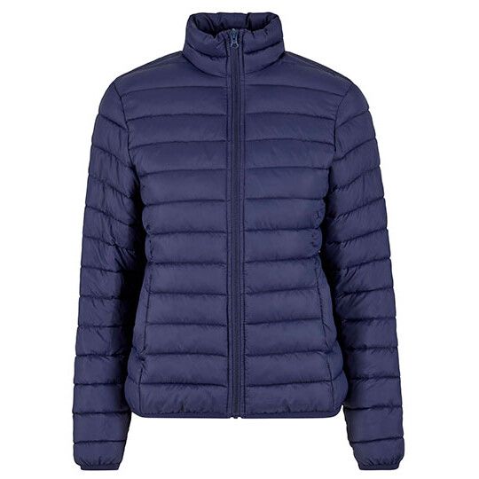 Ladies Light Puffer Jacket - navy-590
