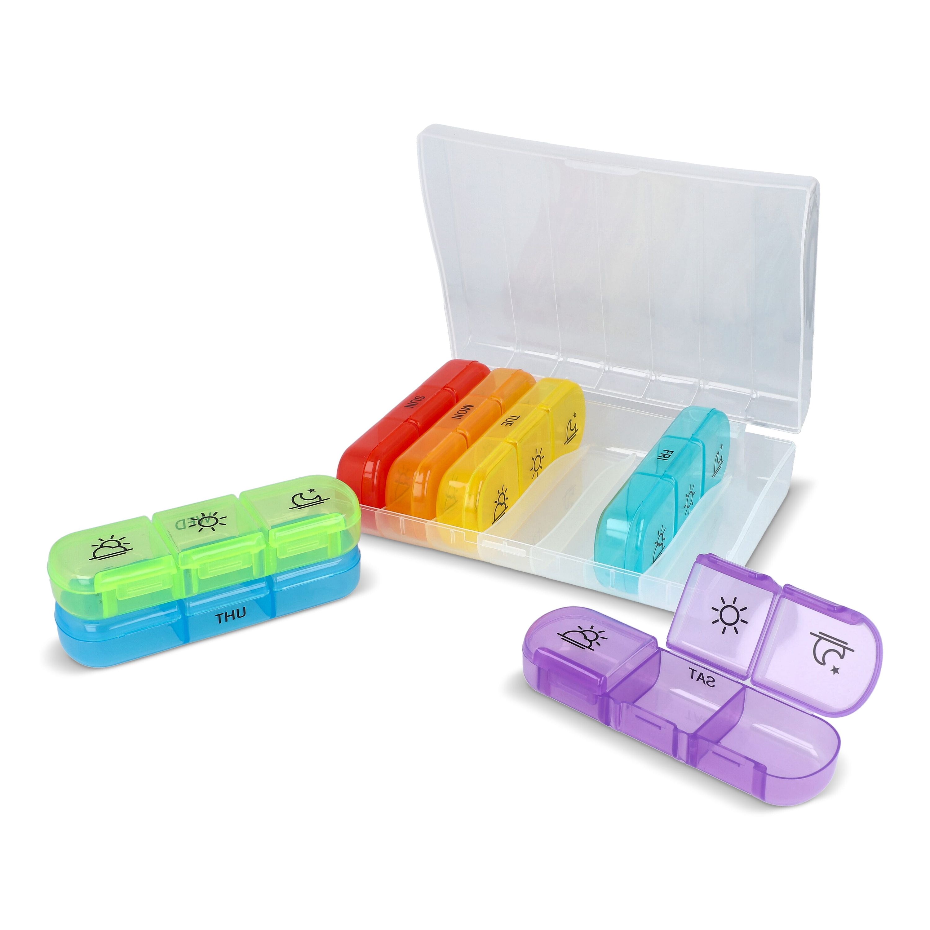 7-Tage-Pillendose Joseph - neon sortiment-806