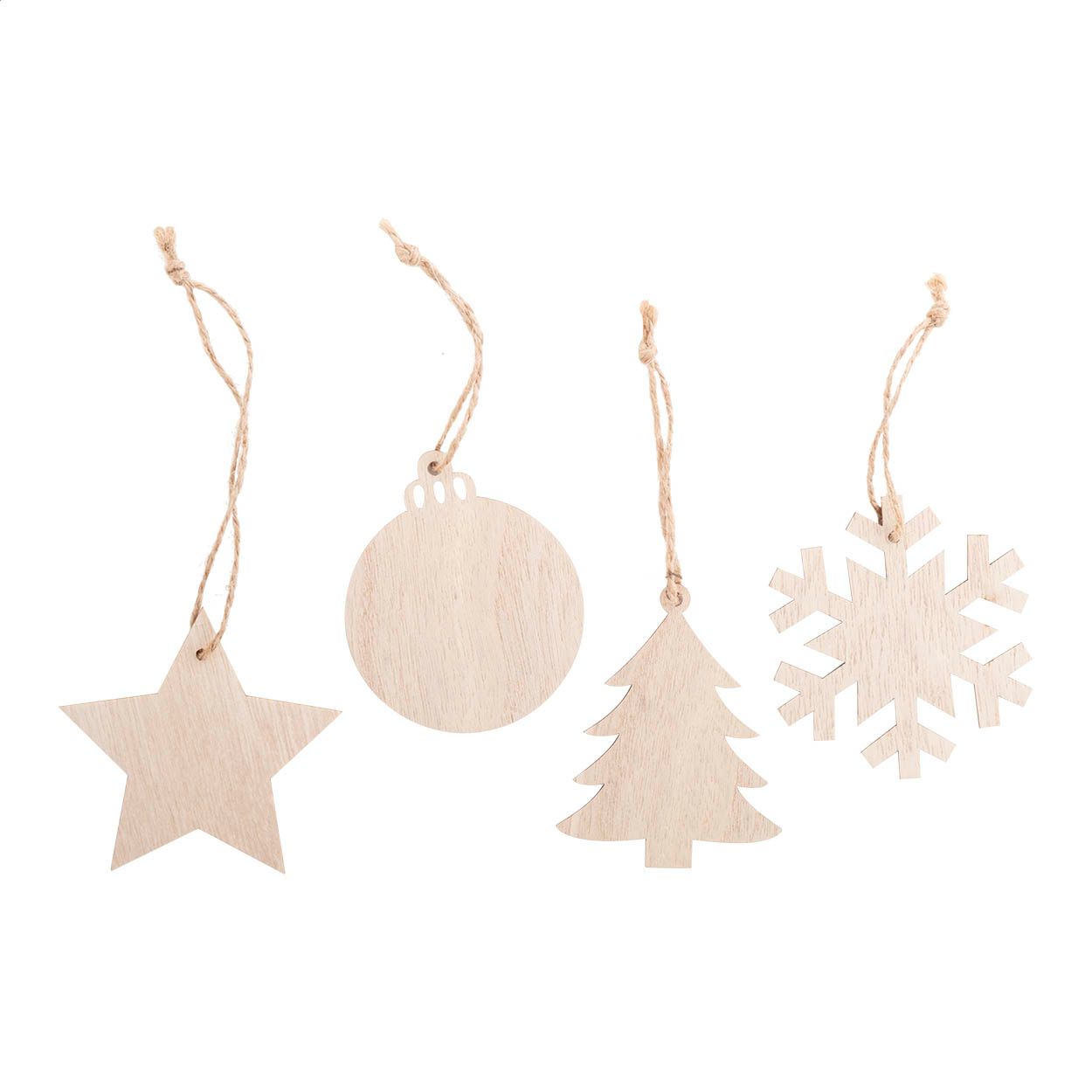Rosvik Weihnachtsbaum-Anhänger - Weihnachtsbaum - natur-837
