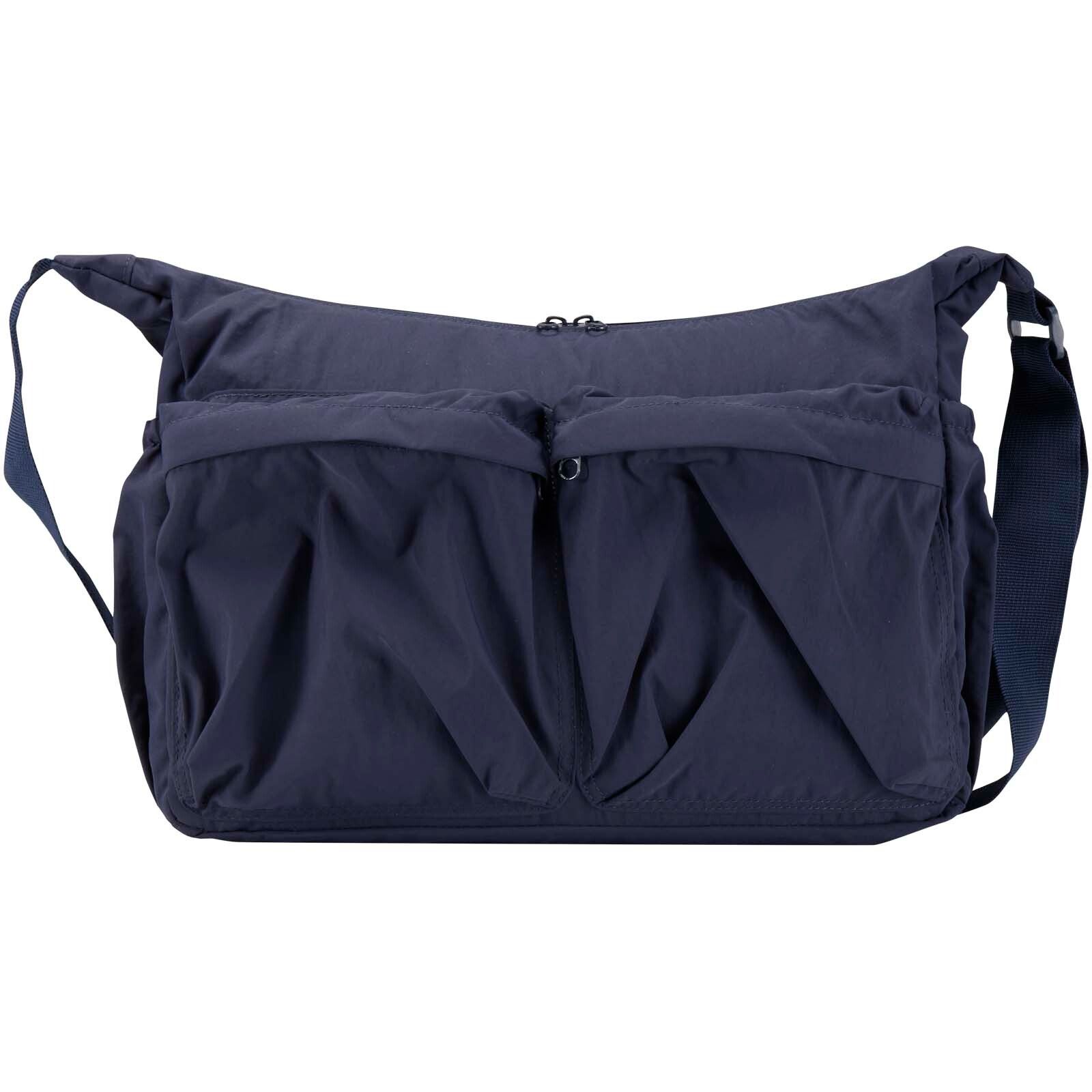 Calli 13" GRS Laptop Umhängetasche aus recyceltem Nylon - navy-741