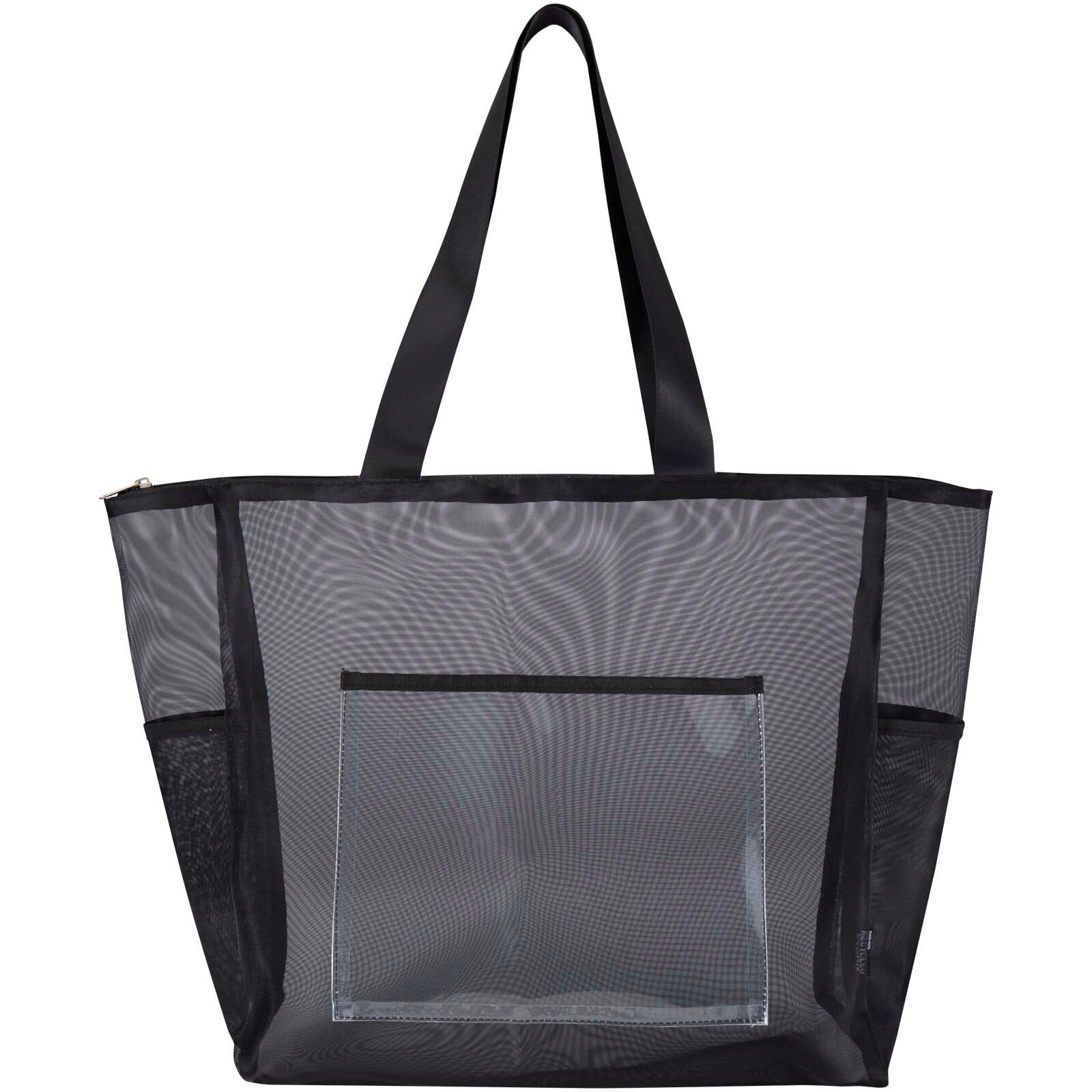 Mesh 23 L Tragetasche aus Recyclingmaterial - schwarz-328