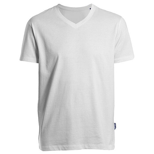 Men´s Luxury V-Neck Tees - white-122