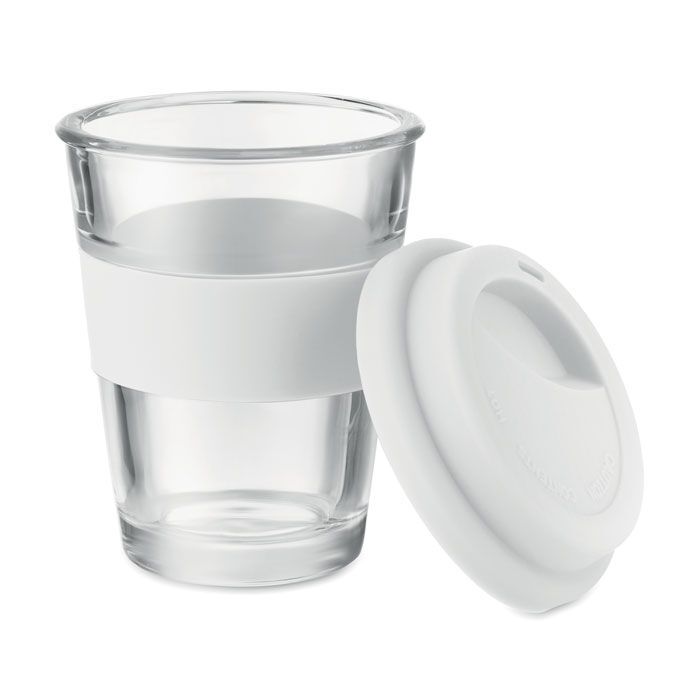 Glas Becher 350 ml ASTOGLASS - weiß-12