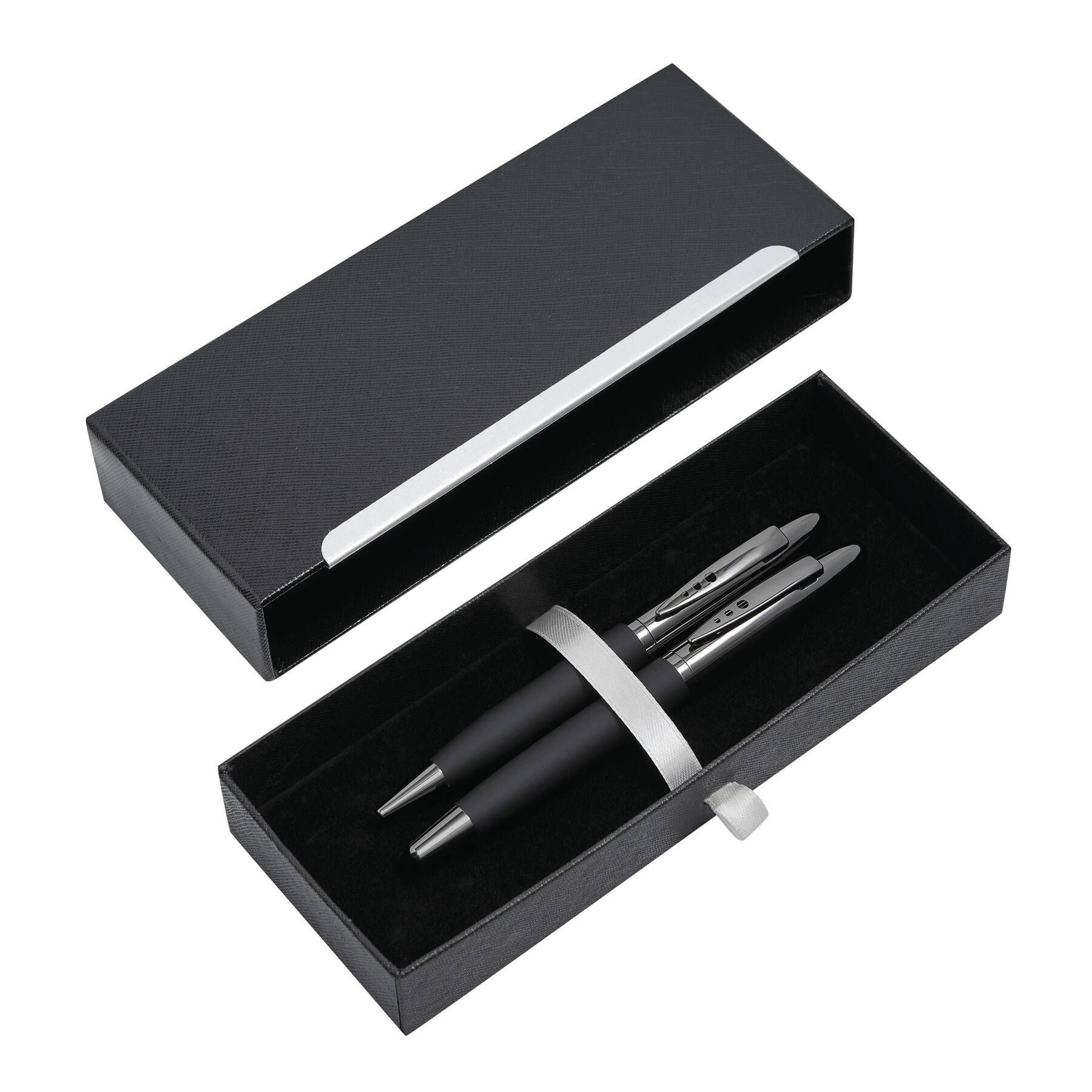 Schreibset BLACK ELEGANCE - schwarz-314