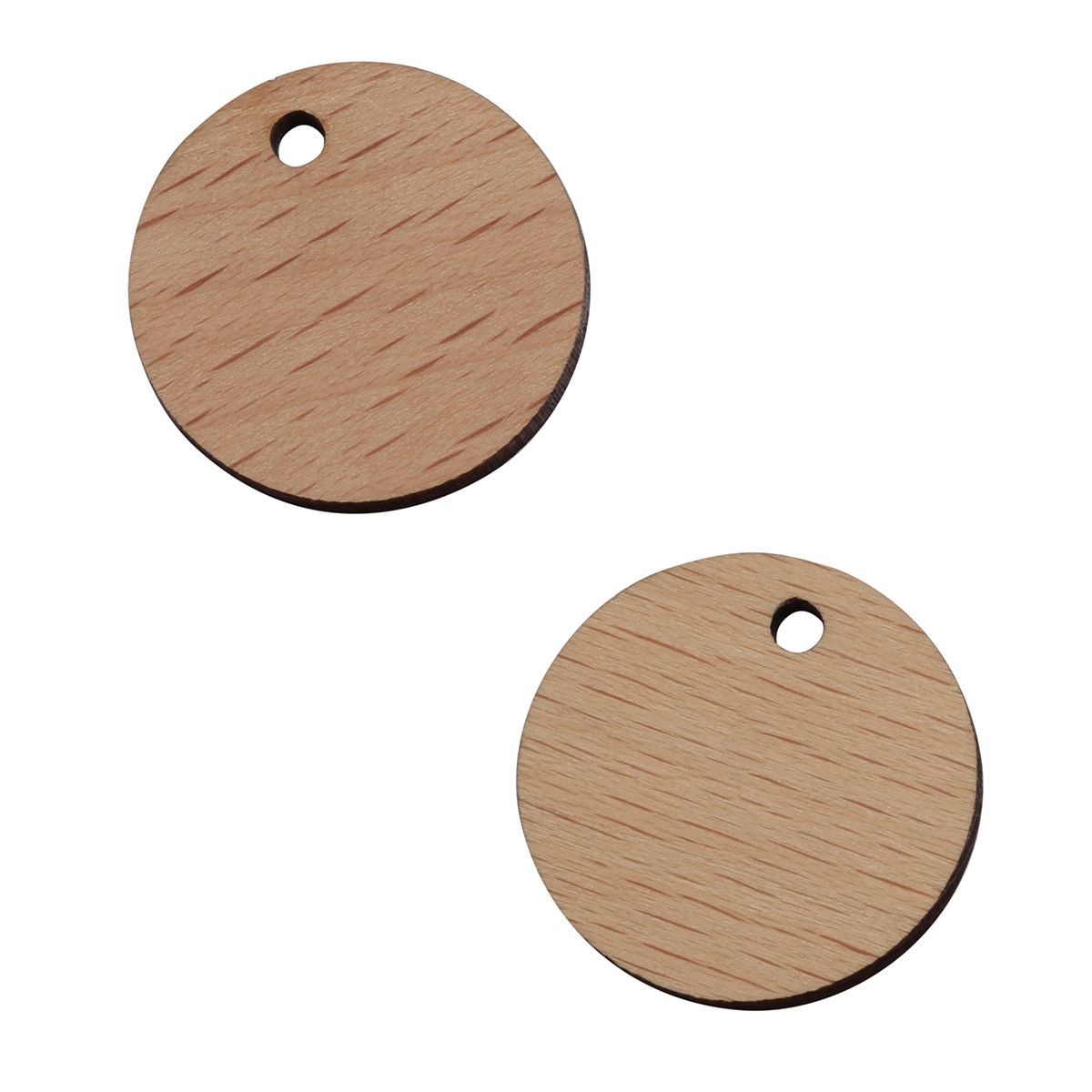 1€-Chip Holz - beige-235