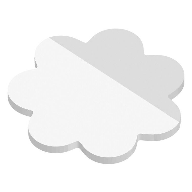 Haftnotizen powerstikkies formgestanzt "Blume", 25 Blatt-555
