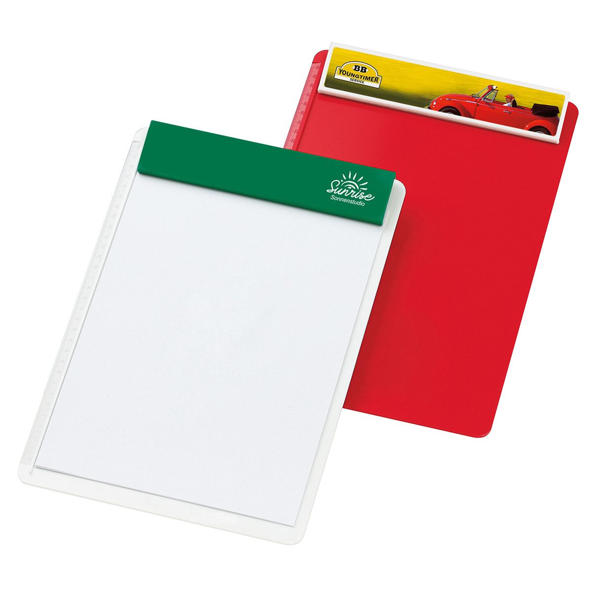 Klemmbrett DIN A4 Alpha - rot, rot-291