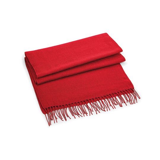 Classic Woven Scarf - classic red-504